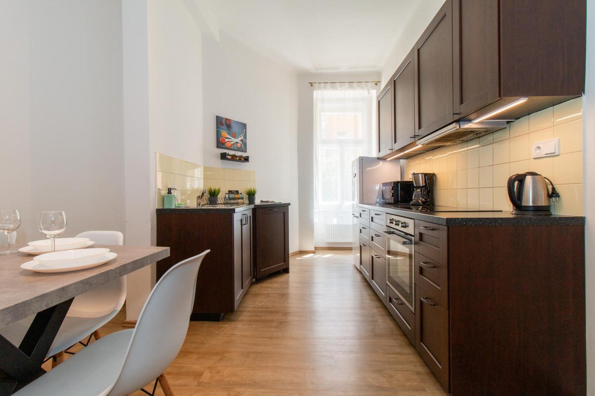 Riverside Cr Apartment Praha Bagian luar foto
