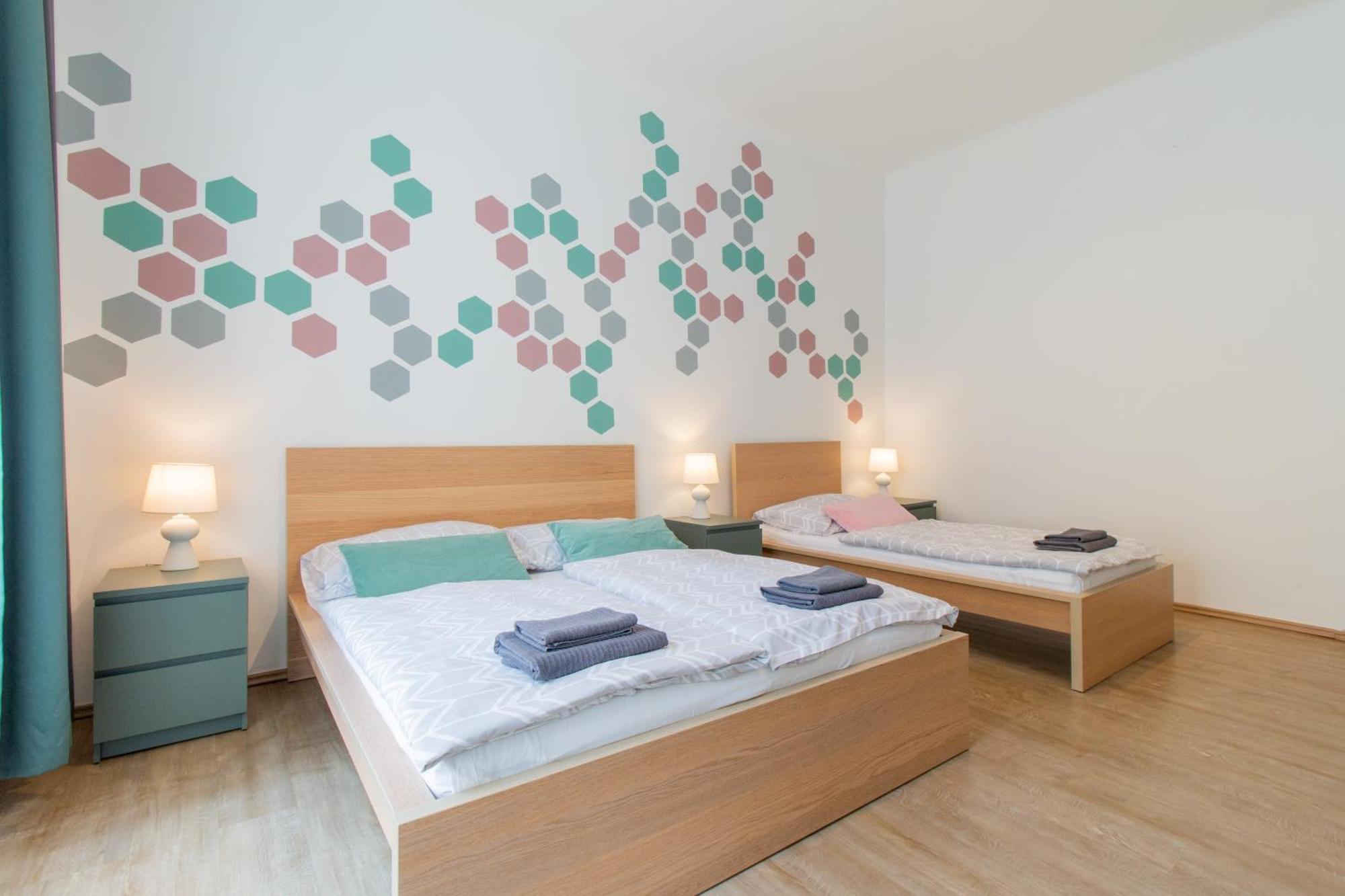 Riverside Cr Apartment Praha Bagian luar foto