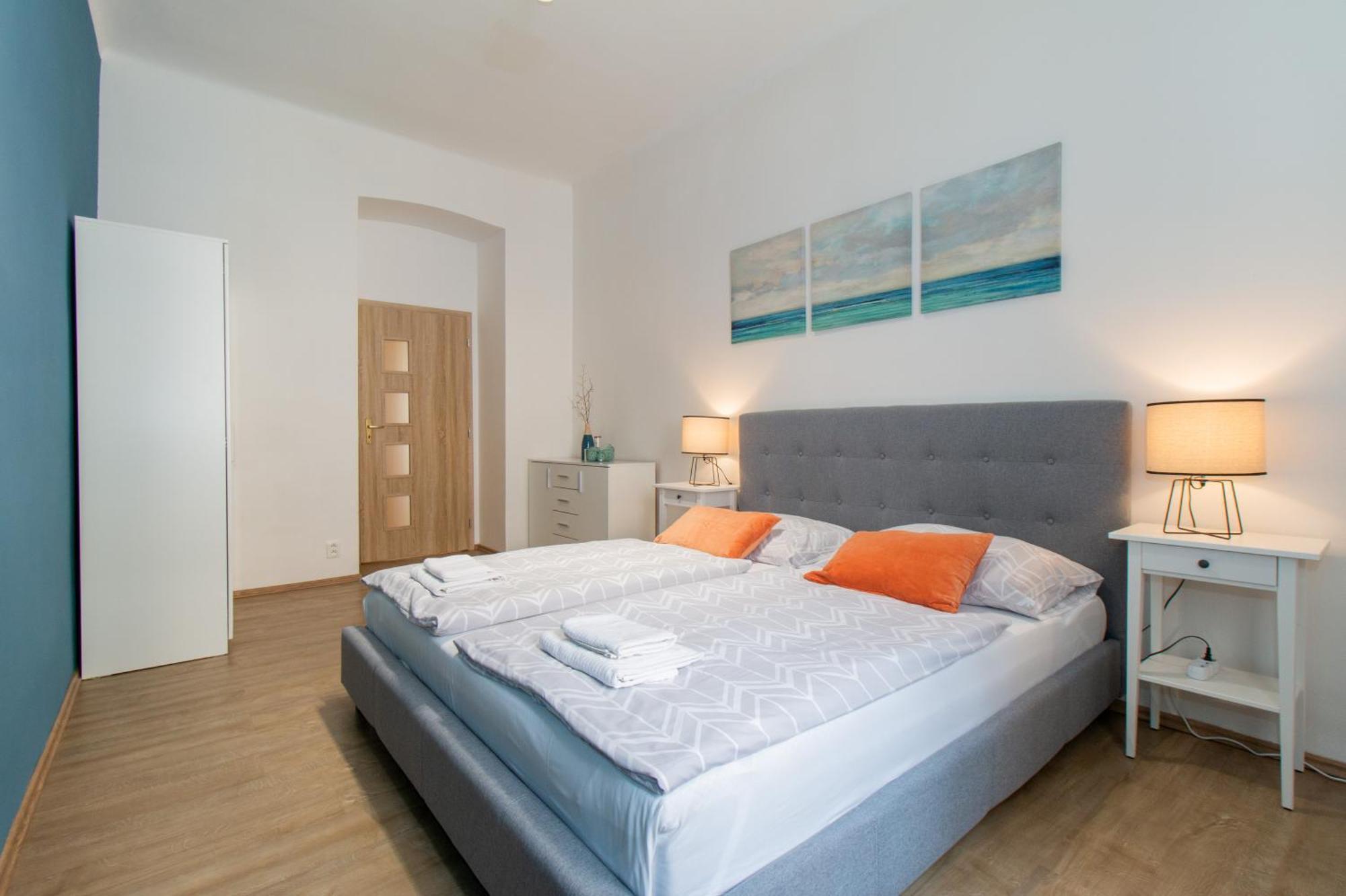 Riverside Cr Apartment Praha Bagian luar foto