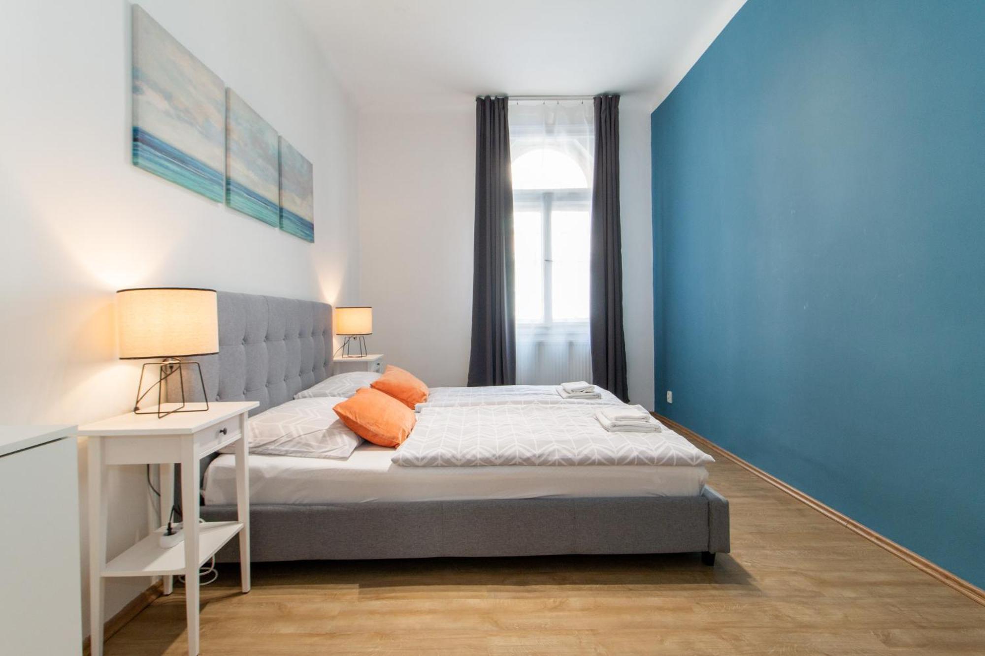 Riverside Cr Apartment Praha Bagian luar foto